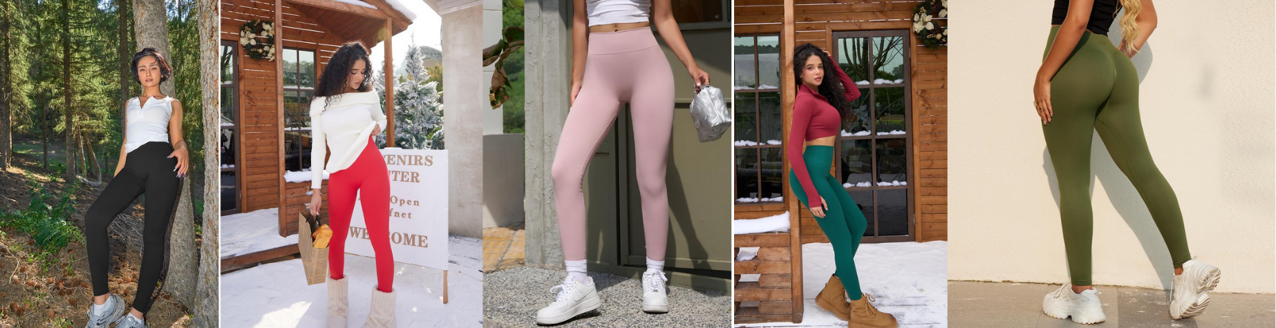OQQ Seamless Yoga Leggings