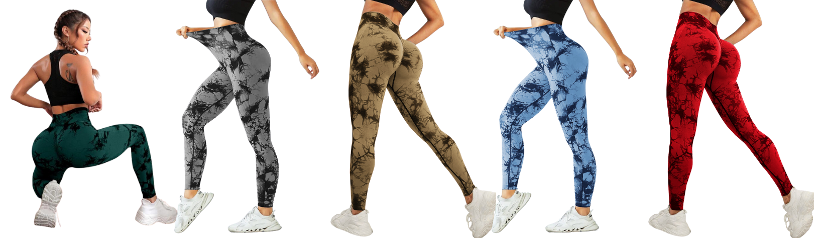 Tie-Dye Scrunch Leggings