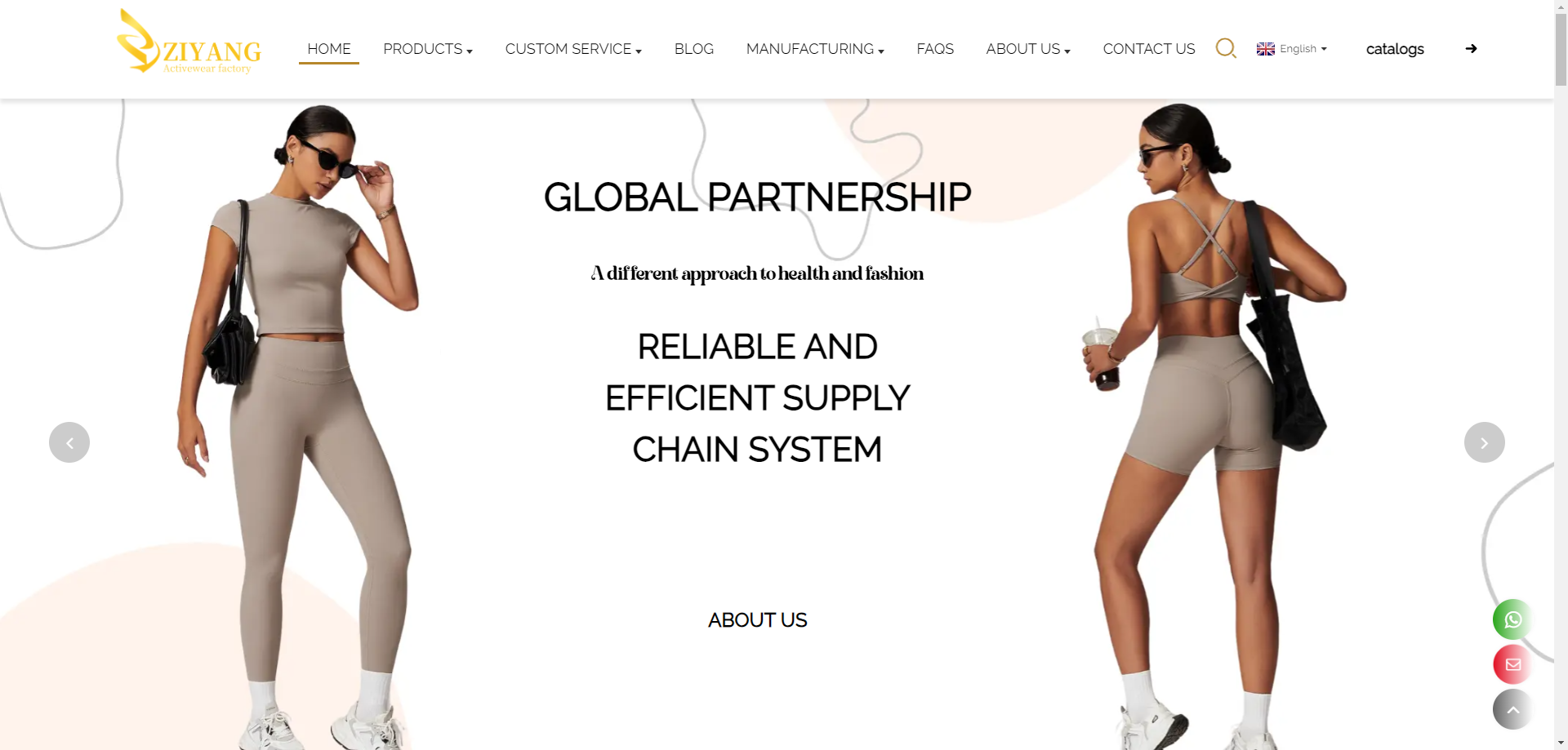 Ziyang Activewear custom fitness apparel, featuring seamless leggings and sportswear for women, designed for comfort and performance.